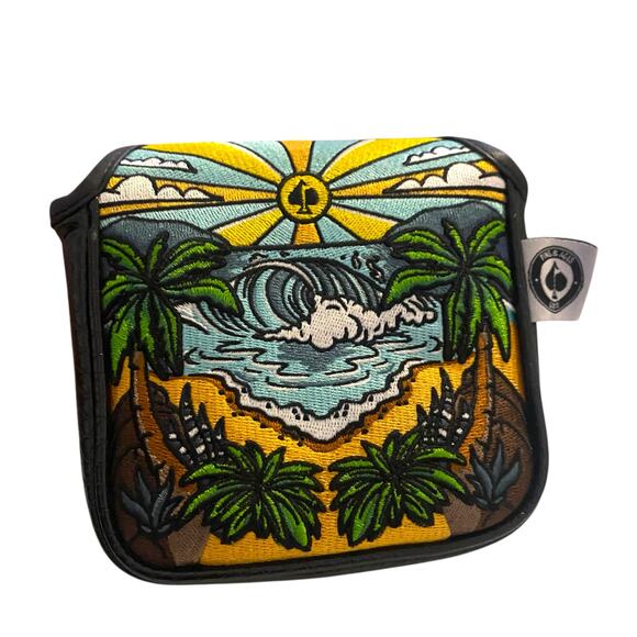 Lim. Edition Pins and Aces The Rockies Beach Coastal Mallet Cover Golf Accessory - Picture 5 of 14